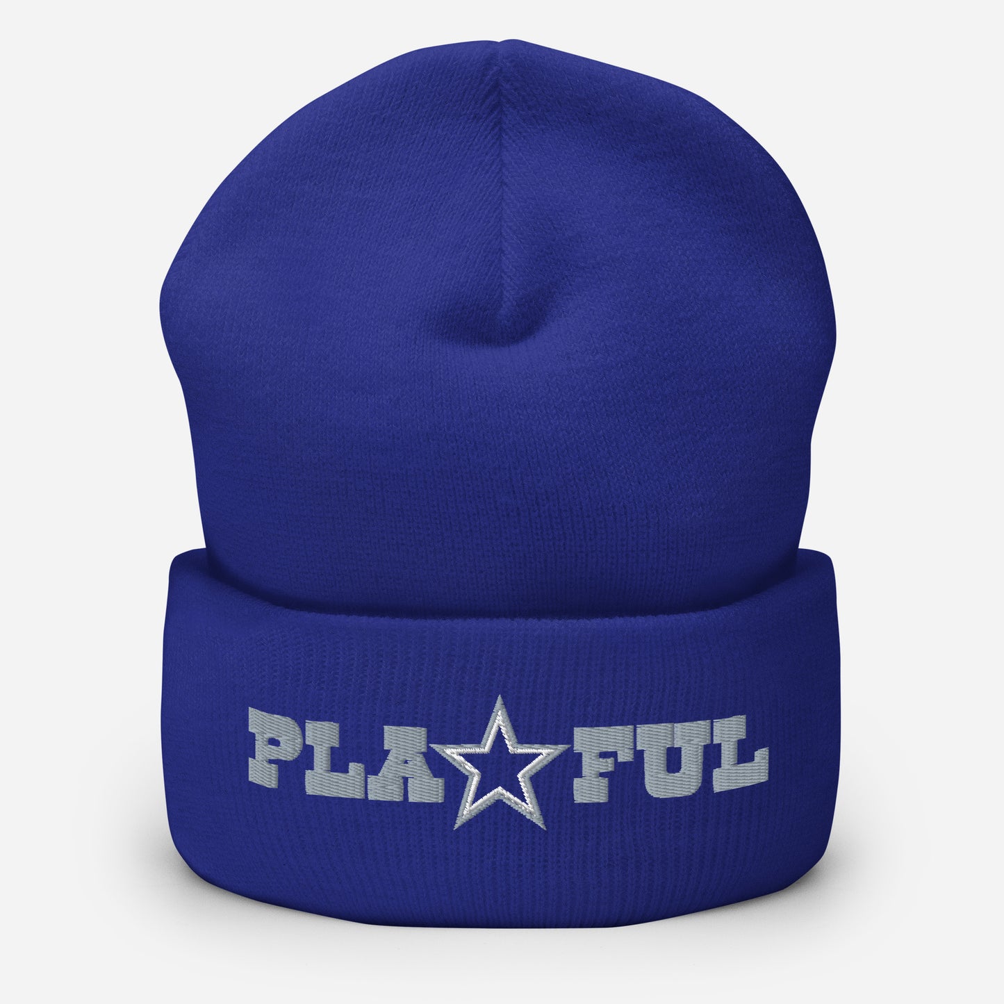 Playful Cowboys Cuffed Beanie