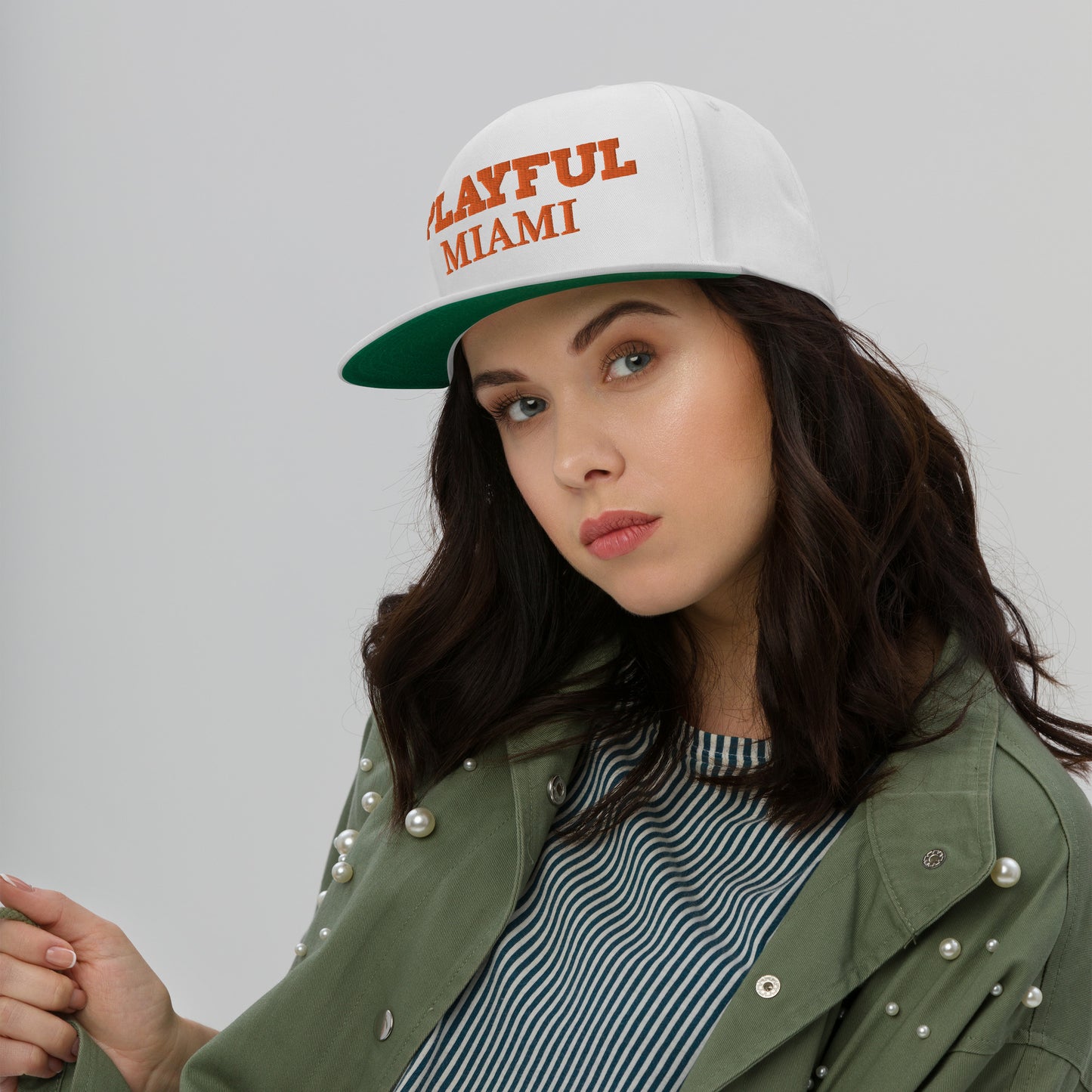 Playful Miami Snapback
