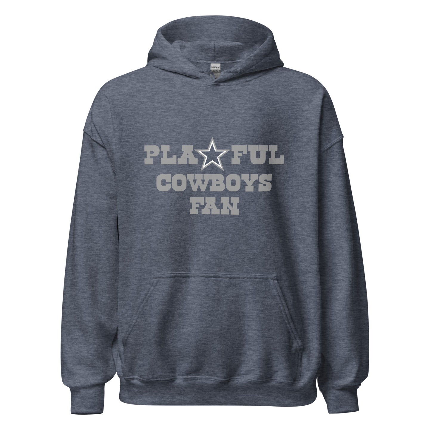 Playful Cowboys Fan (Unisex) Hoodie