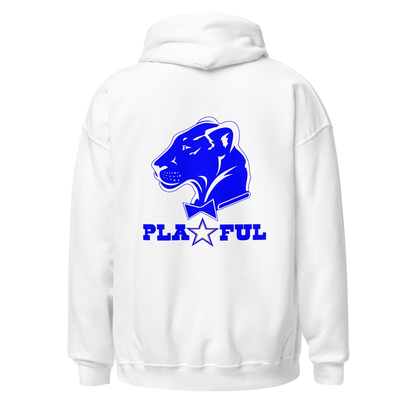 Playful Cowboys Blue (Unisex) Hoodie