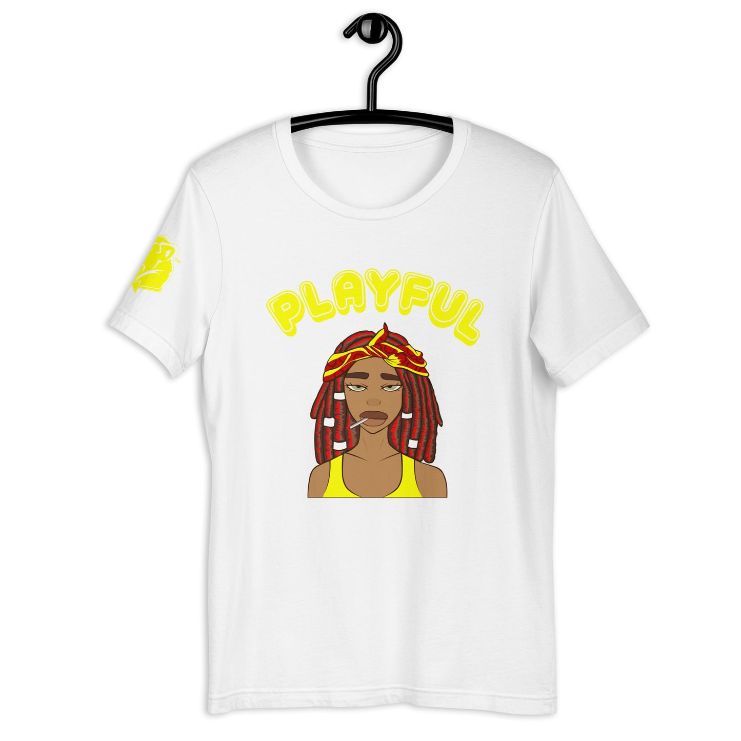 Playful Dread Girl (Unisex) T-Shirt
