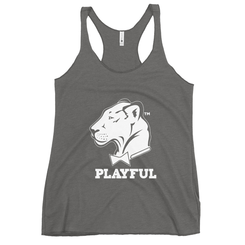 Playful (TM) Ladies Racerback Tank
