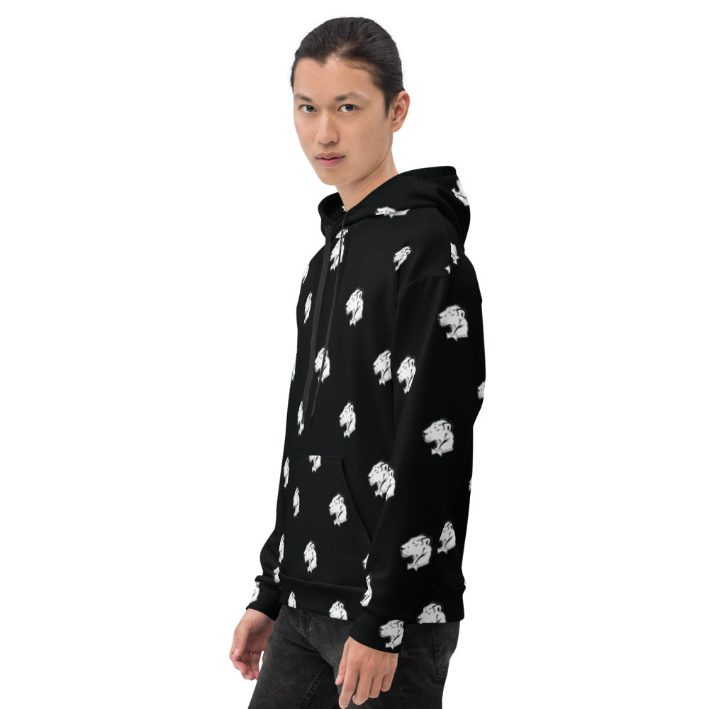 Playful Logo Black (Unisex) Hoodie