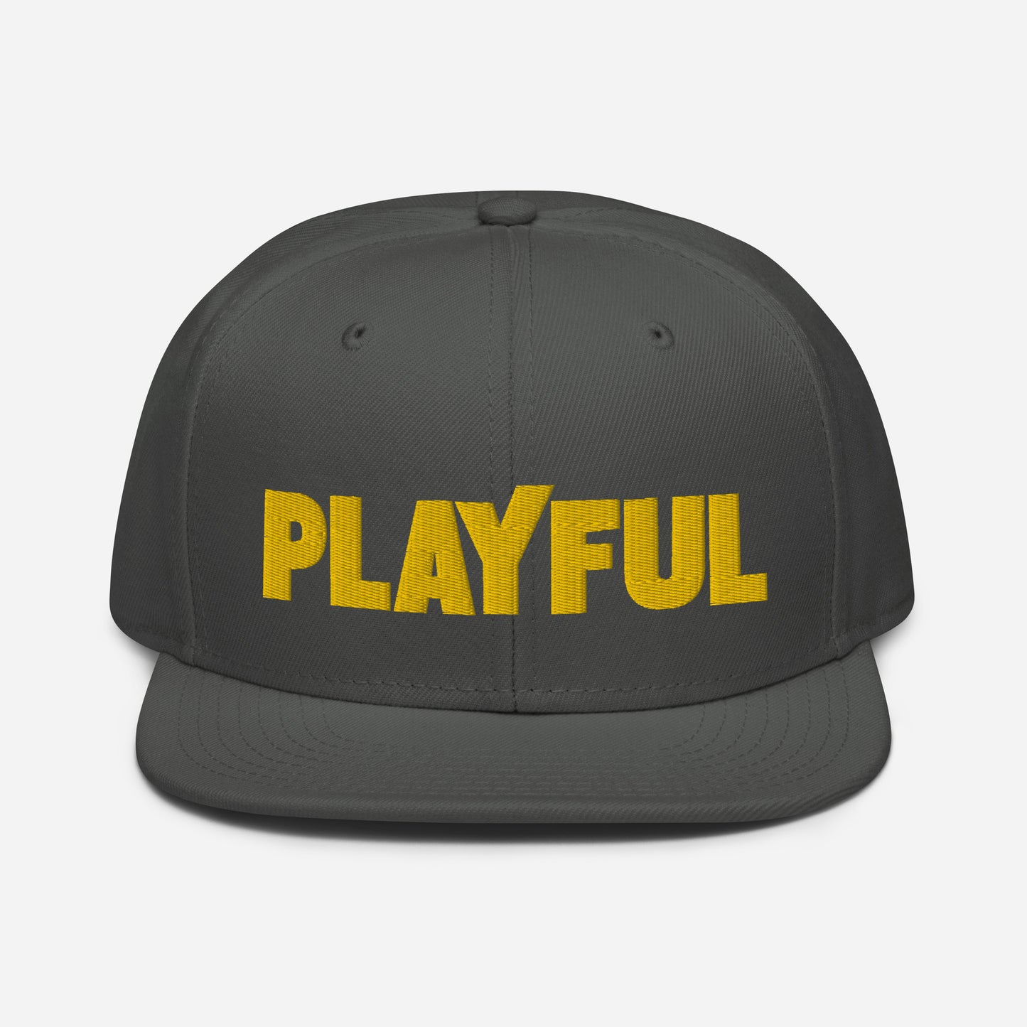 Playful Skateboarder (Yellow) Snapback Hat