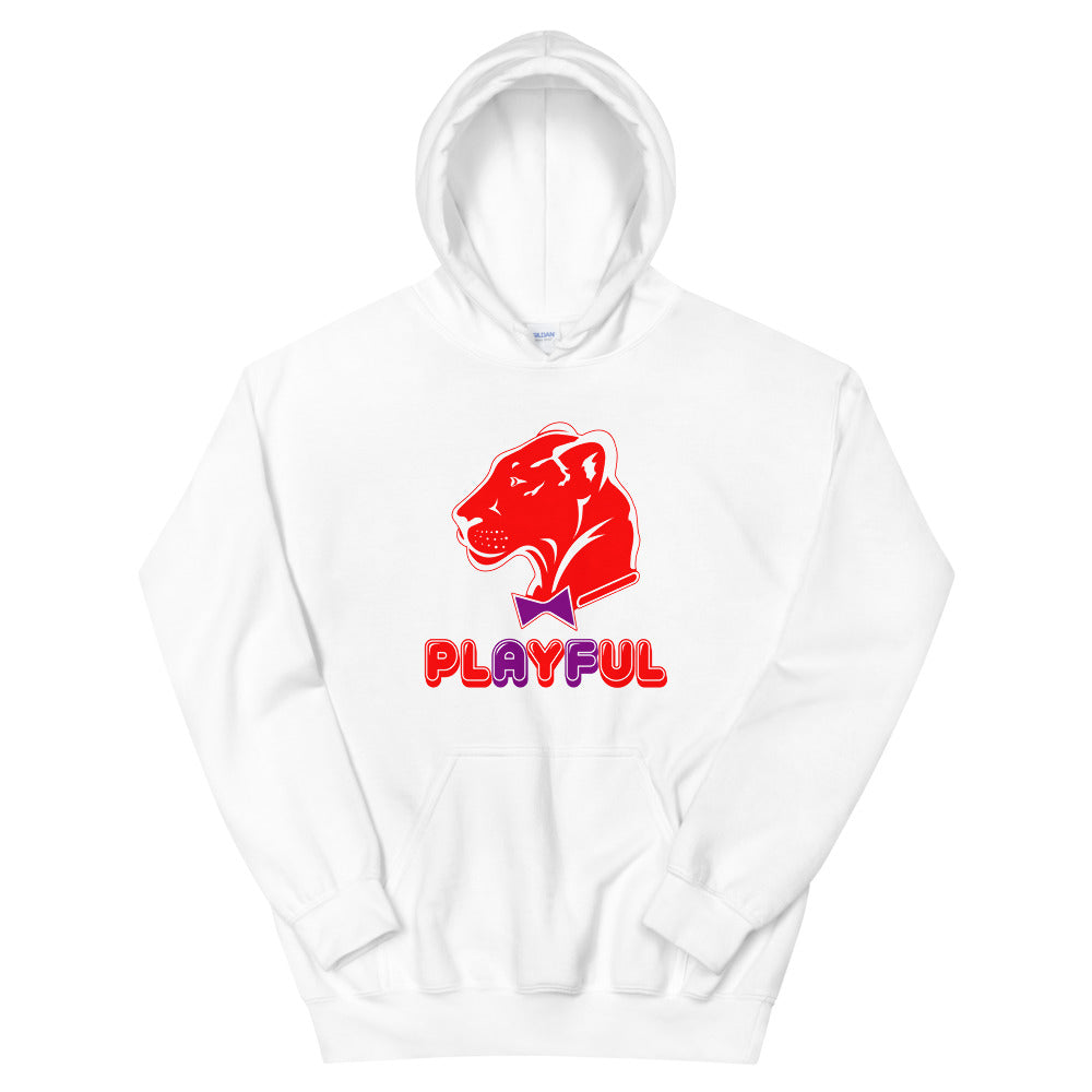 Playful AF Bubble Red & Purple (Unisex) Hoodie