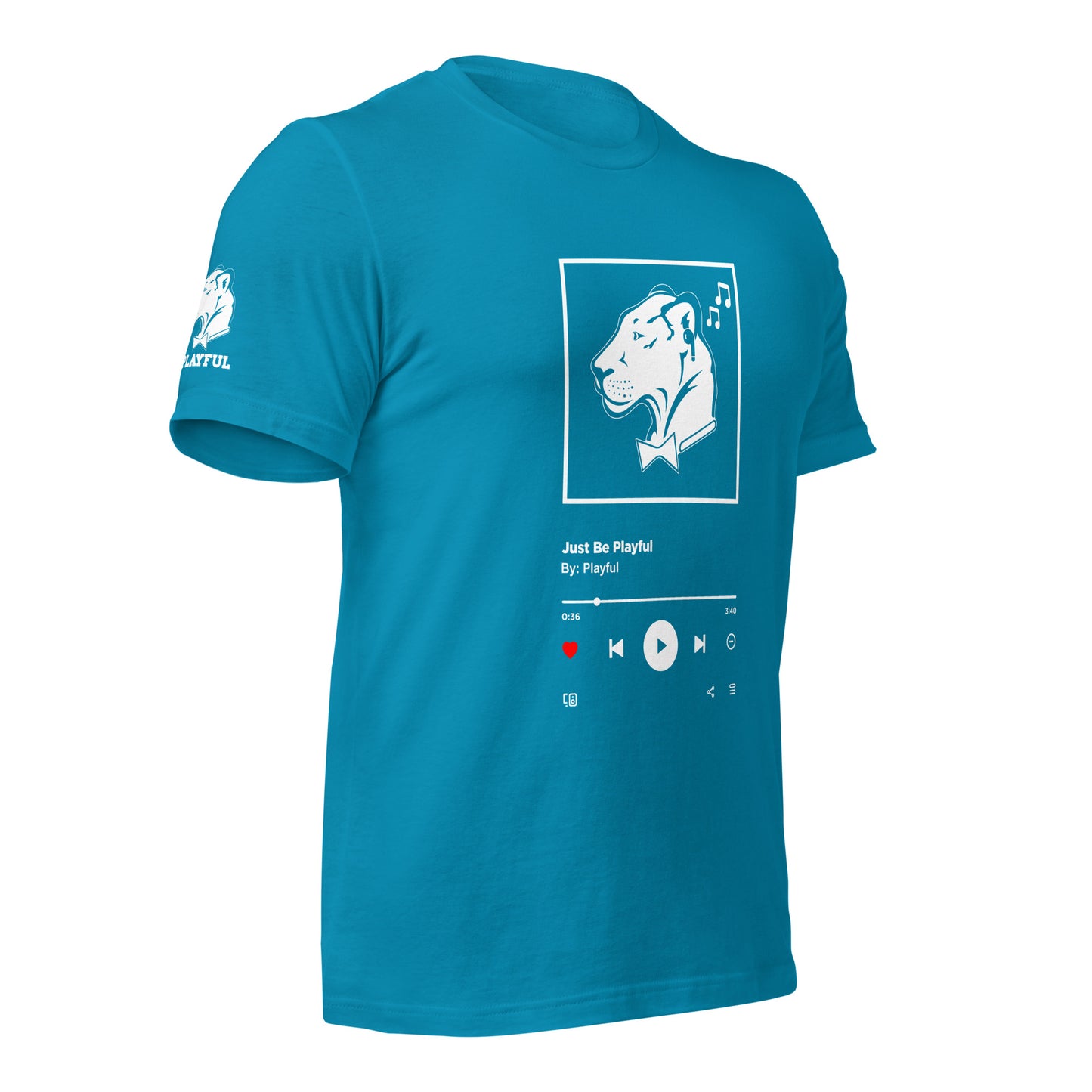 Just Be Playful Streaming (Unisex) Tee