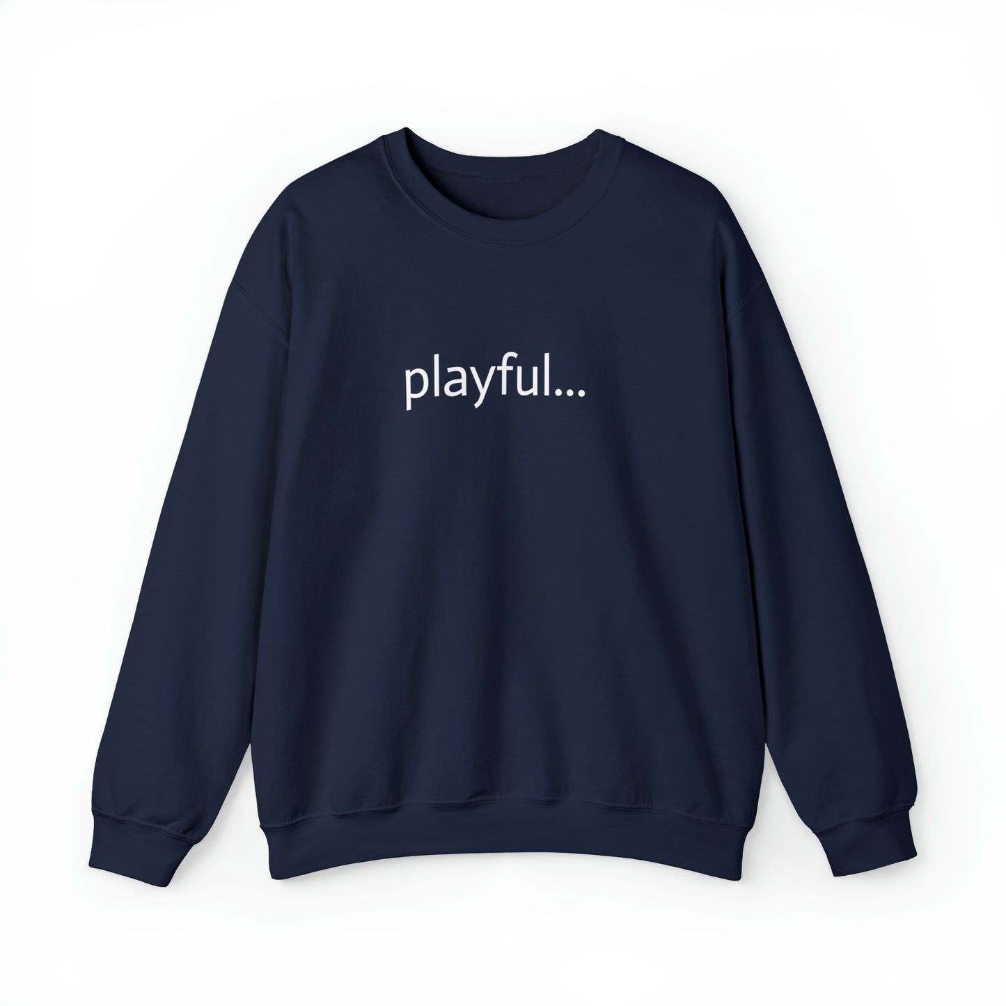 Playful... (Unisex) Heavy Blend™ Crewneck Sweatshirt