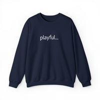 Playful... (Unisex) Heavy Blend™ Crewneck Sweatshirt
