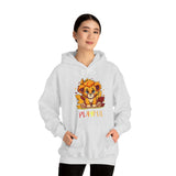 Playful Lion Cub Fall (Unisex) Heavy Blend™ Hooded Sweatshirt