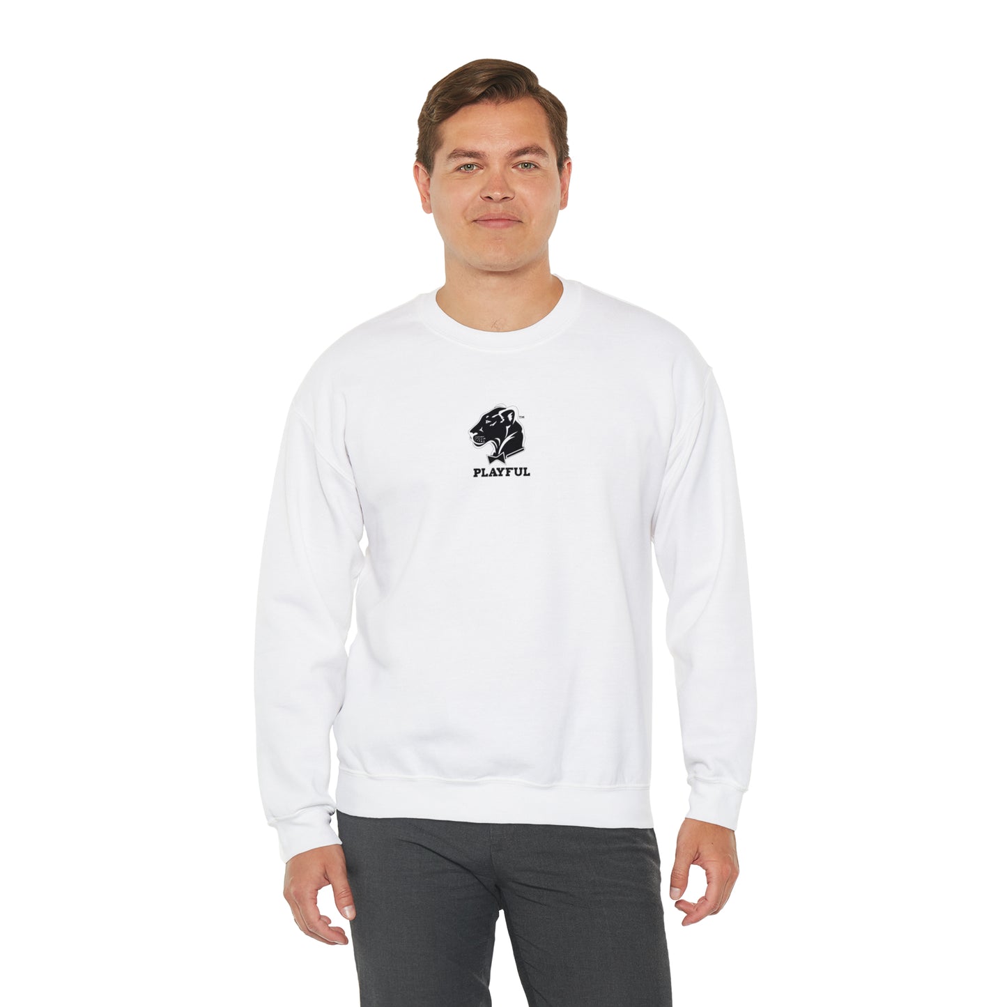Playful Unisex Heavy Blend™ Crewneck Sweatshirt