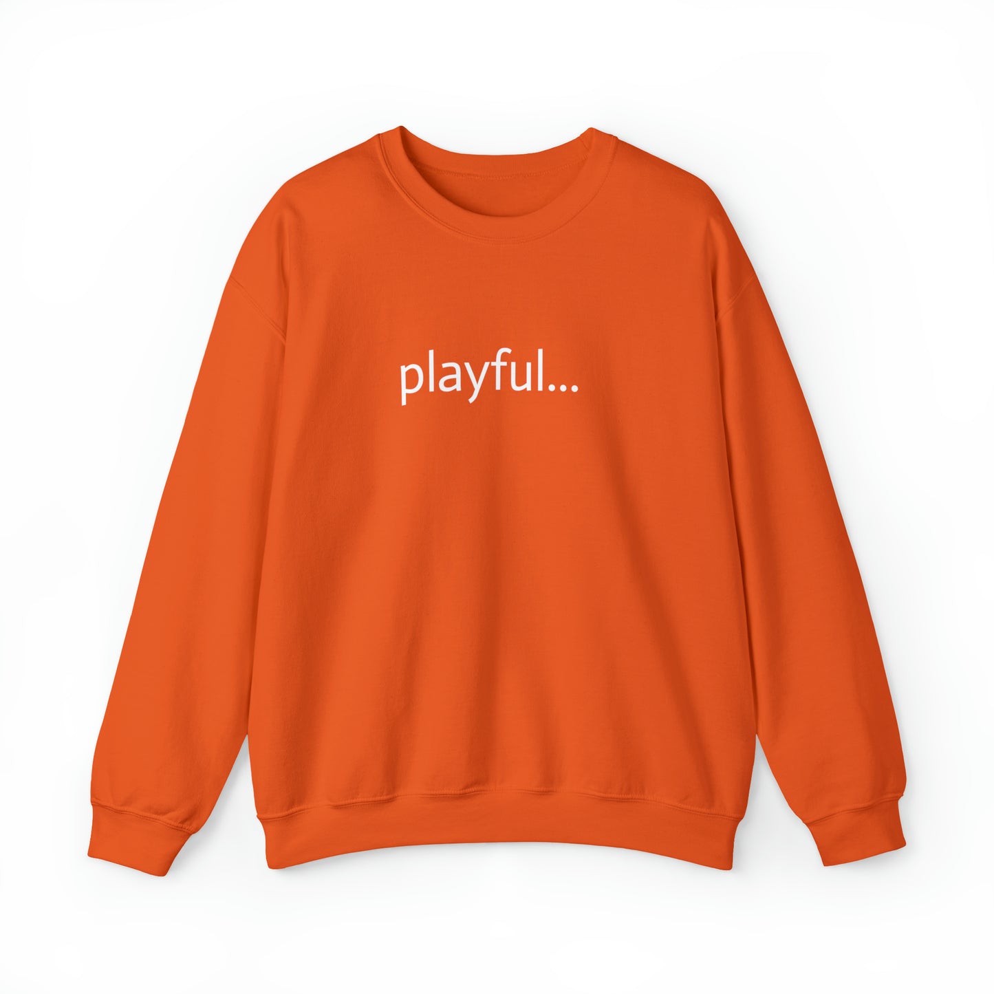 Playful... (Unisex) Heavy Blend™ Crewneck Sweatshirt