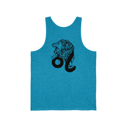Playful Leo (Unisex) Jersey Tank