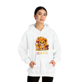 Playful Lion Cub Fall (Unisex) Heavy Blend™ Hooded Sweatshirt