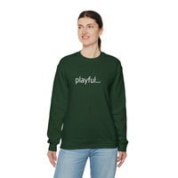 Playful... (Unisex) Heavy Blend™ Crewneck Sweatshirt
