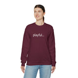 Playful... (Unisex) Heavy Blend™ Crewneck Sweatshirt