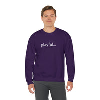 Playful... (Unisex) Heavy Blend™ Crewneck Sweatshirt