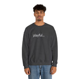 Playful... (Unisex) Heavy Blend™ Crewneck Sweatshirt
