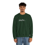 Playful... (Unisex) Heavy Blend™ Crewneck Sweatshirt