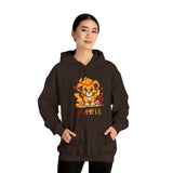 Playful Lion Cub Fall (Unisex) Heavy Blend™ Hooded Sweatshirt