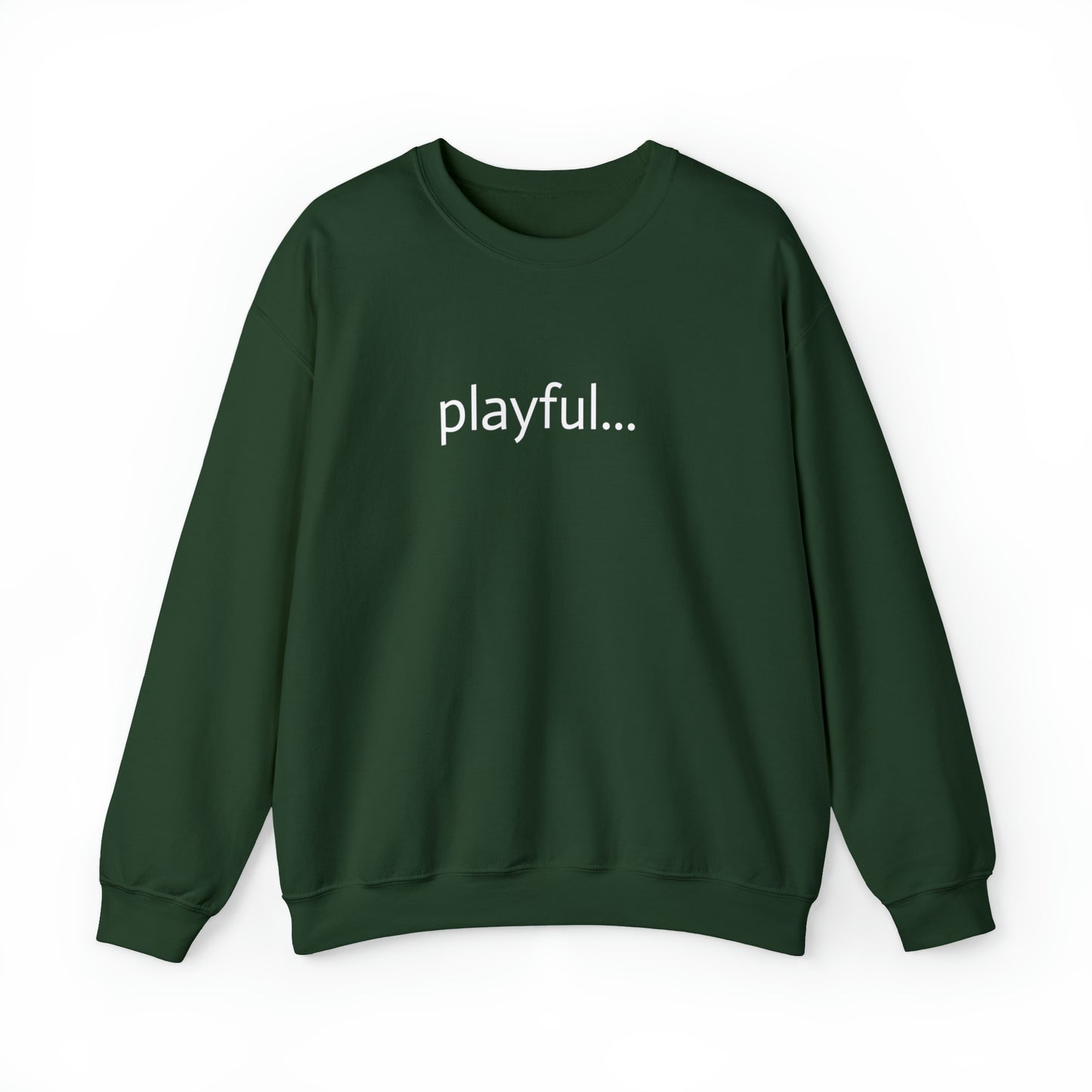 Playful... (Unisex) Heavy Blend™ Crewneck Sweatshirt