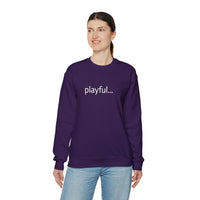 Playful... (Unisex) Heavy Blend™ Crewneck Sweatshirt