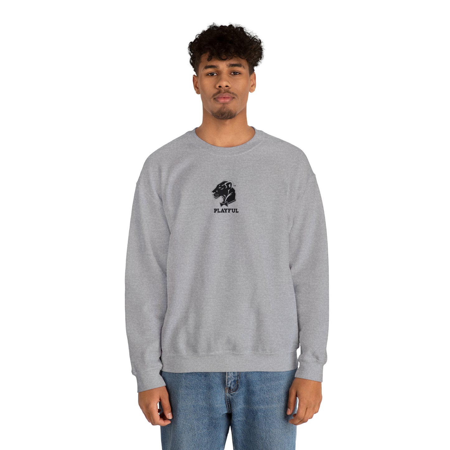 Playful Unisex Heavy Blend™ Crewneck Sweatshirt