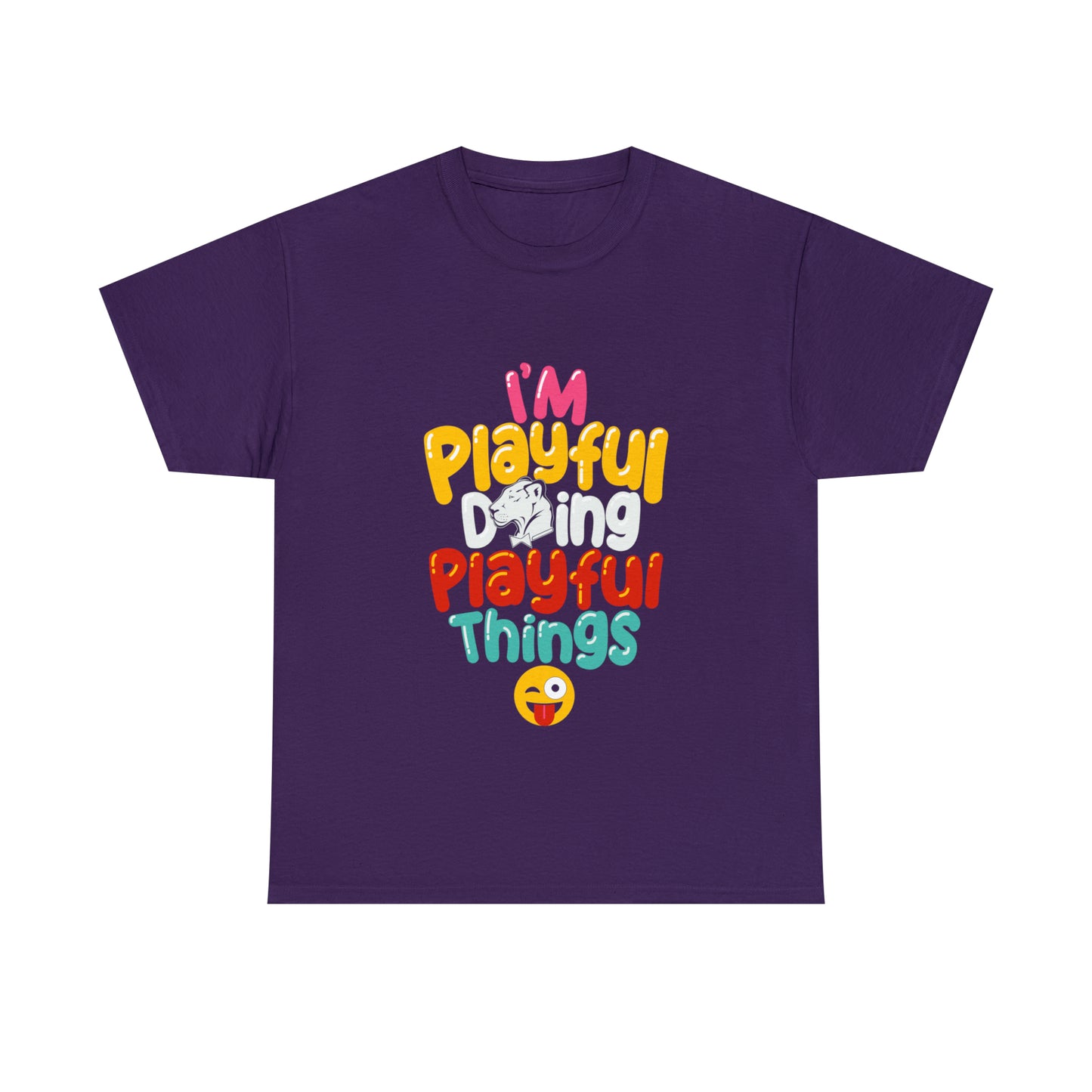 I'm Playful Doing Playful Things (Unisex) Heavy Cotton Tee