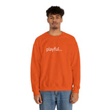 Playful... (Unisex) Heavy Blend™ Crewneck Sweatshirt