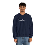 Playful... (Unisex) Heavy Blend™ Crewneck Sweatshirt