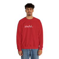 Playful... (Unisex) Heavy Blend™ Crewneck Sweatshirt