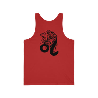 Playful Leo (Unisex) Jersey Tank