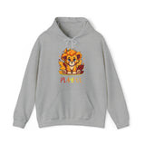 Playful Lion Cub Fall (Unisex) Heavy Blend™ Hooded Sweatshirt