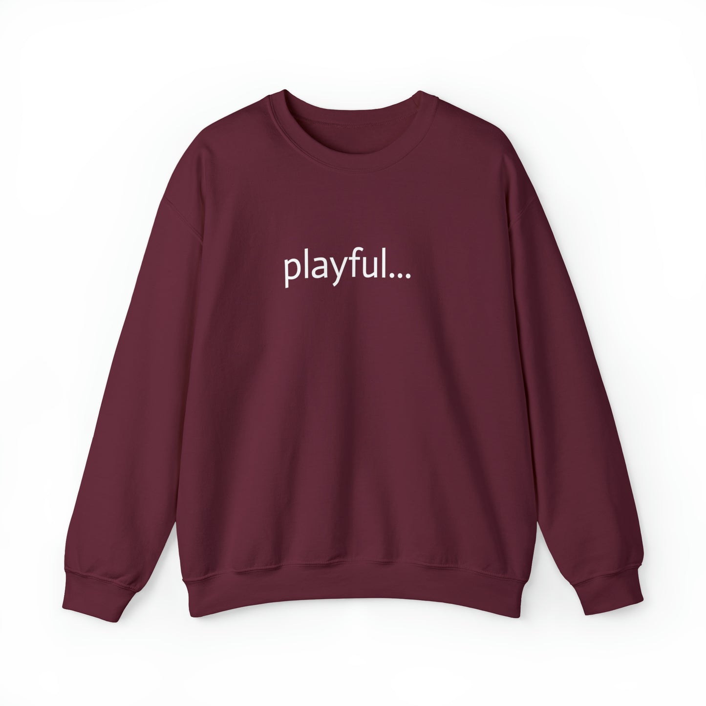 Playful... (Unisex) Heavy Blend™ Crewneck Sweatshirt