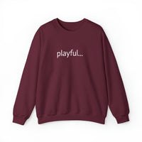 Playful... (Unisex) Heavy Blend™ Crewneck Sweatshirt