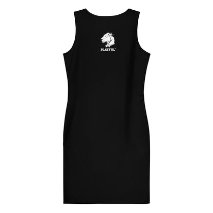 Playful & Frisky Fitted Dress
