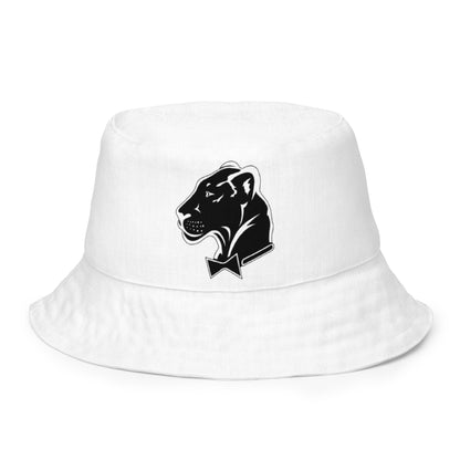 Playful Reversible Bucket Hat (Grey & Black Logo)