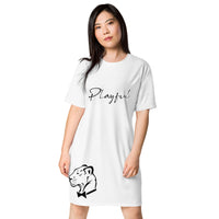 Playful Signature T-Shirt Dress
