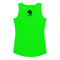 Playful But Not Interested Ladies Sublimation Print Tank Top