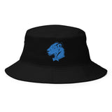 Playful Logo (Turquoise Blue) Bucket Hat