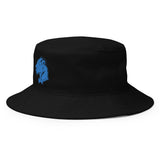 Playful Logo (Turquoise Blue) Bucket Hat