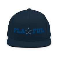 Playful Cowboys Snapback Hat