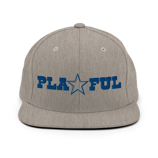 Playful Cowboys Snapback Hat