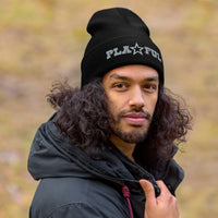 Playful Cowboys Cuffed Beanie