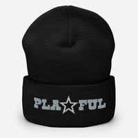 Playful Cowboys Cuffed Beanie