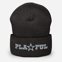 Playful Cowboys Cuffed Beanie