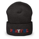 Captain Playful Cuffed Beanie