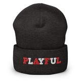 Captain Playful Cuffed Beanie