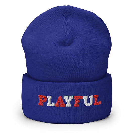 Captain Playful Cuffed Beanie