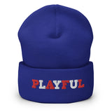 Captain Playful Cuffed Beanie