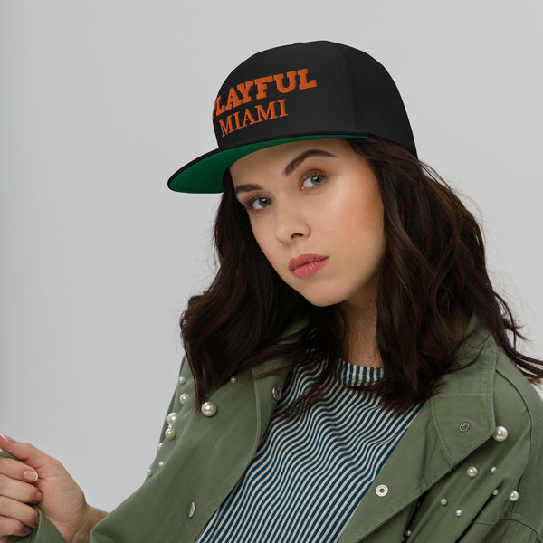 Playful Miami Snapback